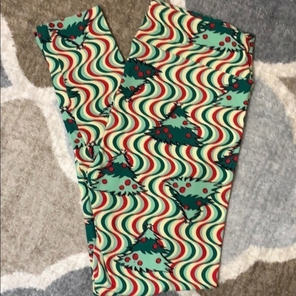 🐺LulaRoe Christmas Tree Leggings